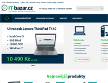 Tablet Screenshot of it-bazar.cz